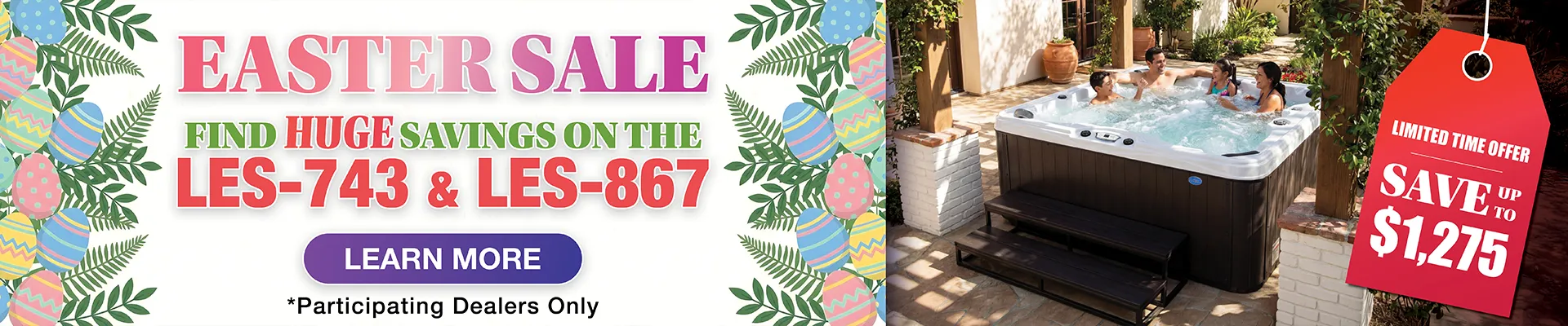 Calspas hot tub being used in a family setting - Fayetteville